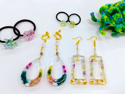 ハンドメイド作成風景